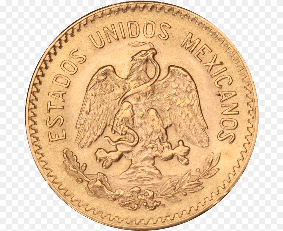 5 10 Pesos Back Old Mexican Pesos Coins, Coin, Money, Animal, Bird Free Transparent Png