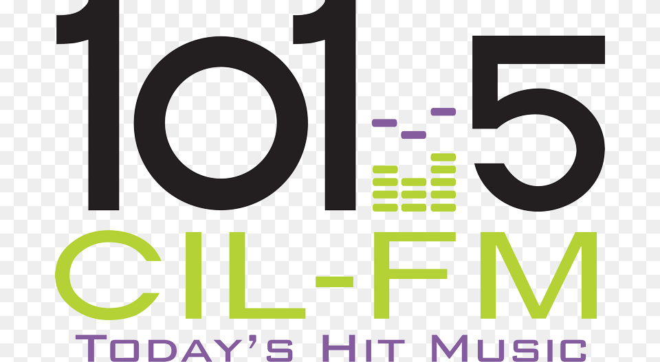 5 Cil Fm 1015 Cil Fm Logo, Text, Number, Symbol Png