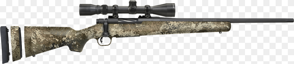 5 Creedmoor Mossberg Patriot Predator Strata Camo, Firearm, Gun, Rifle, Weapon Free Transparent Png
