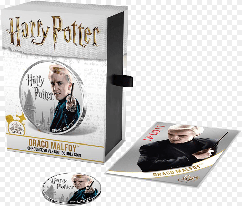 5 Draco Malfoy, Book, Publication, Adult, Person Png