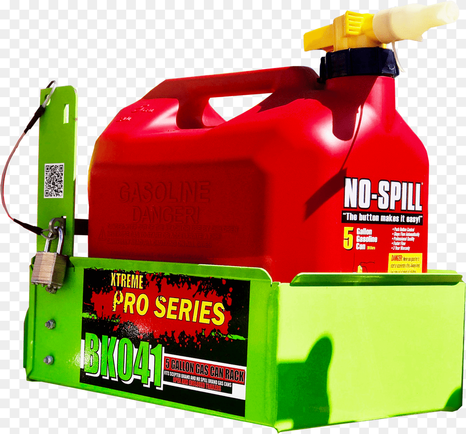5 Gallon Gas Can Rack For No Spill Scepter Landscaping Gas Can Holder Trailers, Qr Code, First Aid Free Transparent Png