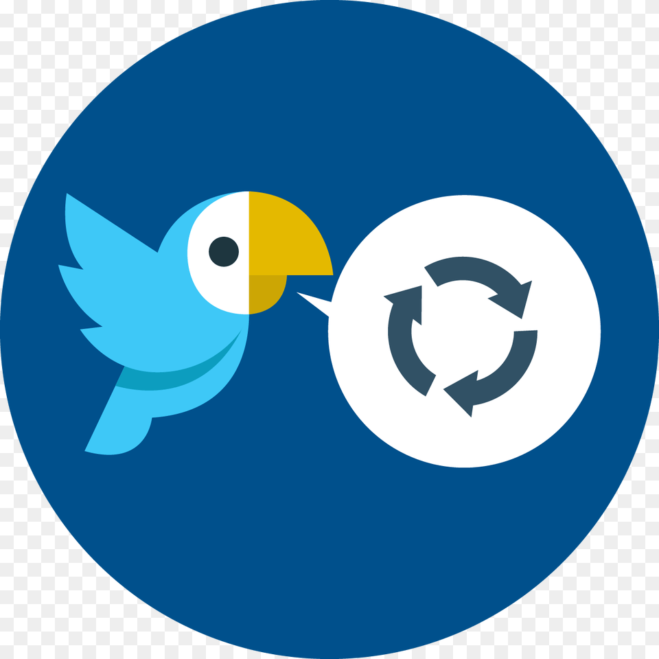 5 Reasons To Recycle Content On Twitter Circle, Logo, Disk Png