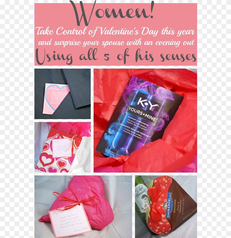 5 Senses Valentine39s Day Gift, Advertisement, Poster, Accessories, Bag Free Png