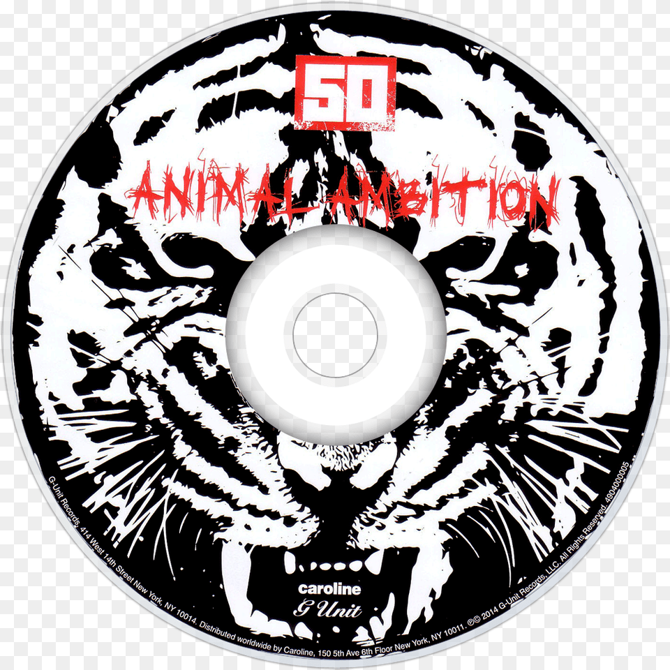 50 Cent Animal Ambition Theaudiodbcom Animal Ambition, Disk, Dvd Free Transparent Png