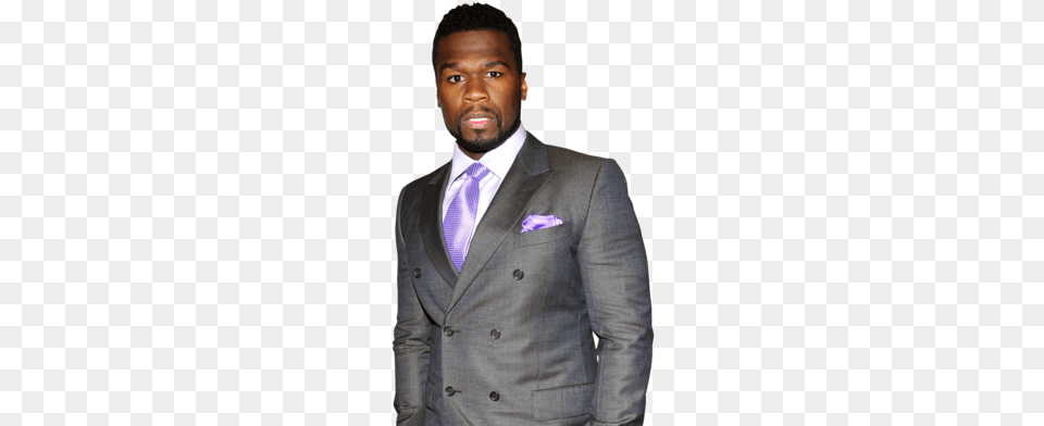 50 Cent At A Screening Of 39scream 439 Scream, Accessories, Tie, Suit, Jacket Png Image