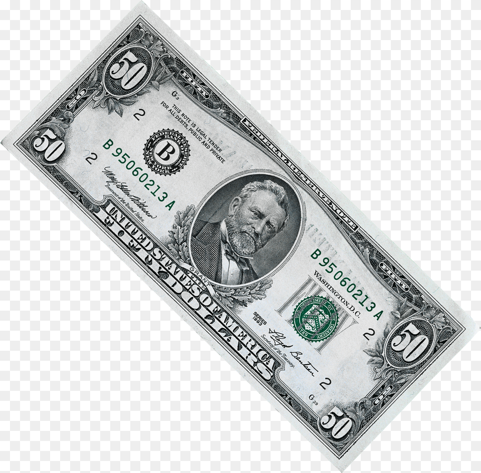 50 Dollar Bill Free Transparent Png