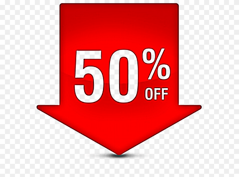 50 Off Download 50 Off, Sign, Symbol, Road Sign, Text Png