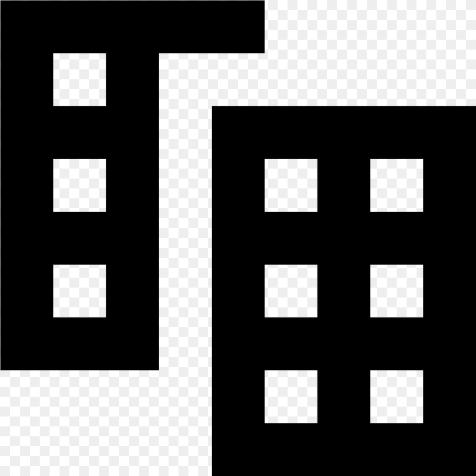 50 Px Building Icon Grey, Gray Free Transparent Png