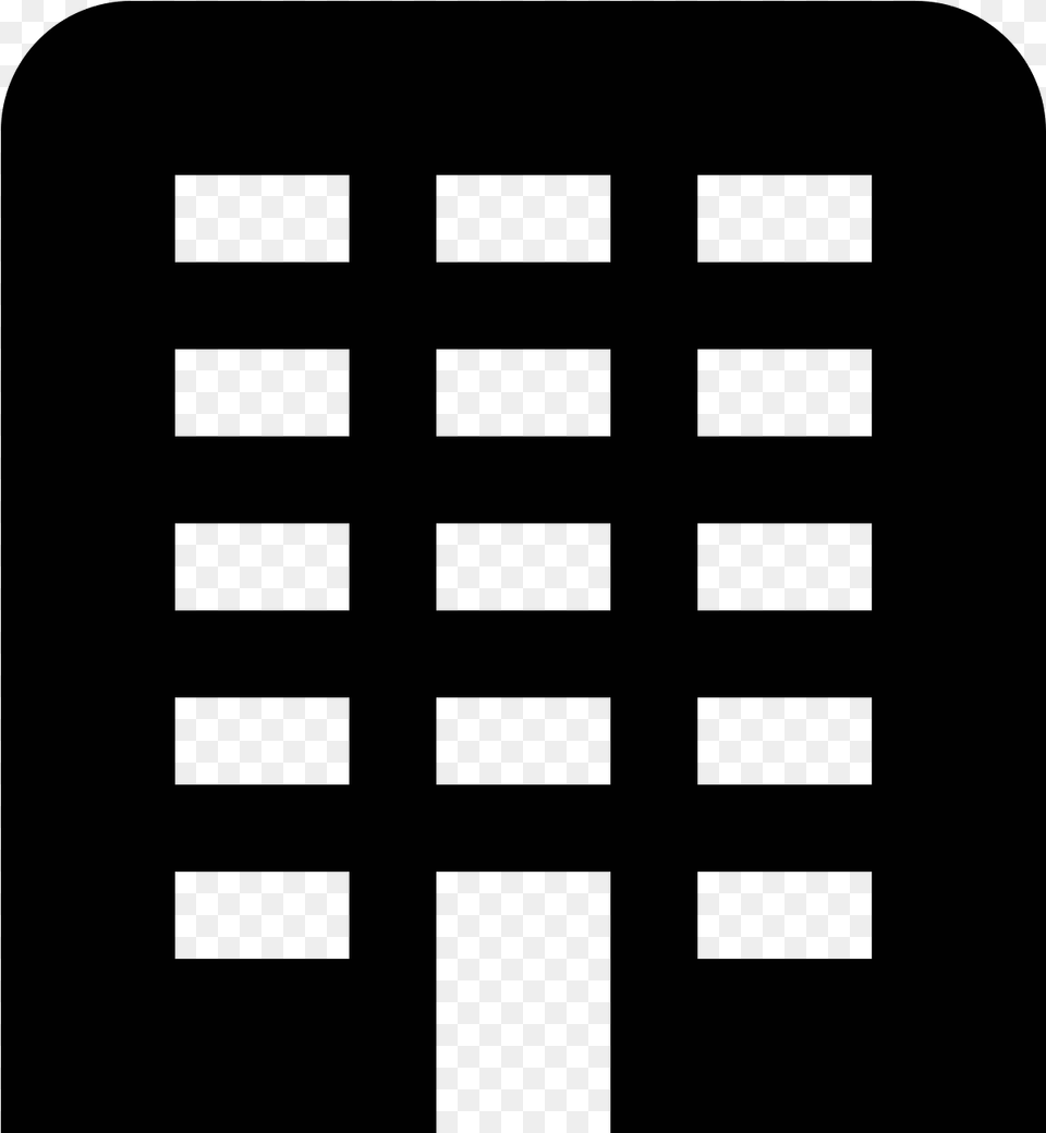 50 Px Icono Building, Gray Free Png Download