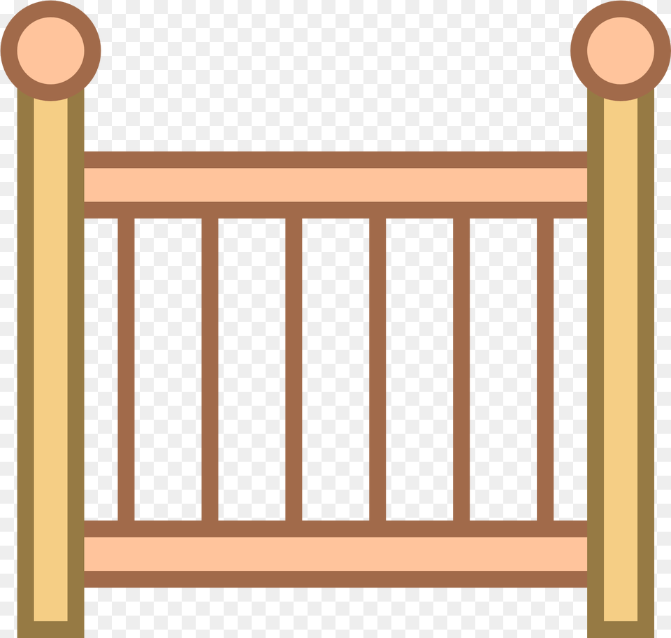 50 Px Infant Bed, Handrail, Fence, Railing Free Png