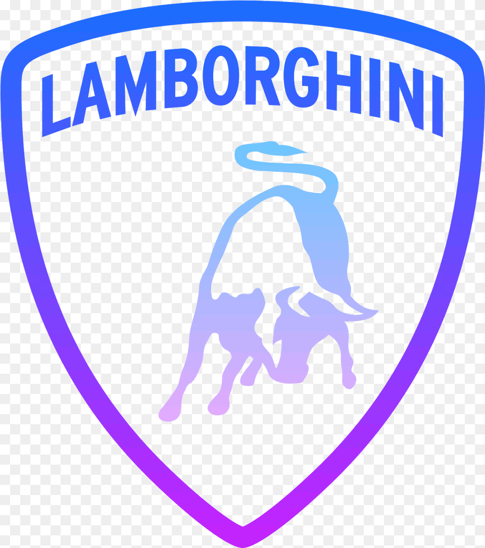 50 Px Lamborghini Logo Black And White, Badge, Symbol, Animal, Canine Free Transparent Png
