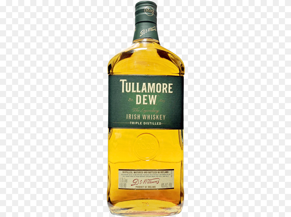 50 Tullamore Dew Whiskey, Alcohol, Beverage, Liquor, Whisky Free Transparent Png