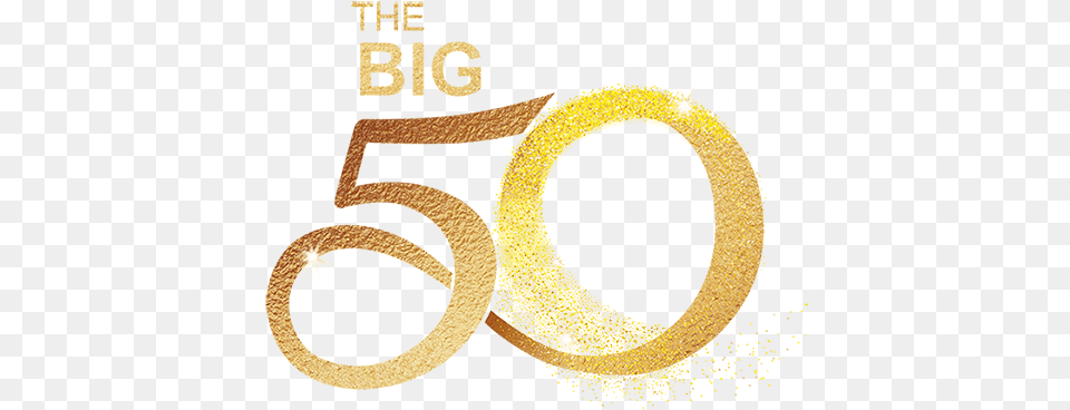 50 Years Celebration Circle, Animal, Reptile, Snake, Gold Png