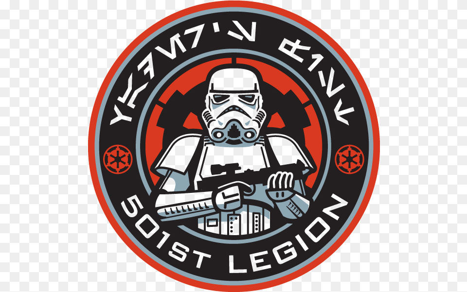 501st Legion Logo Transparent 501st Legion Logo, Emblem, Symbol Png