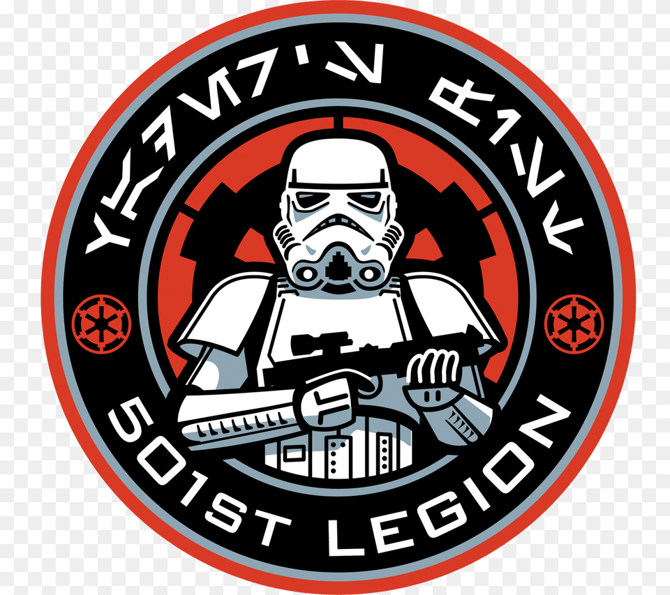 501st Legion Star Wars Costume Group Empire City Garrison 501st Legion Logo, Baby, Person, Symbol, Emblem Free Transparent Png