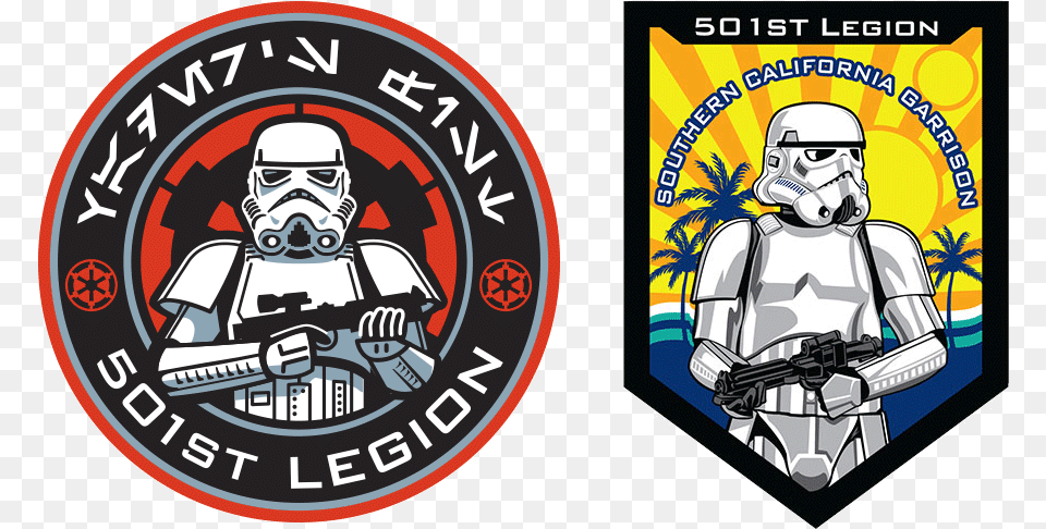 501st Legion Transparent 501st Legion Logo, Symbol, Person, Emblem, Baby Free Png Download