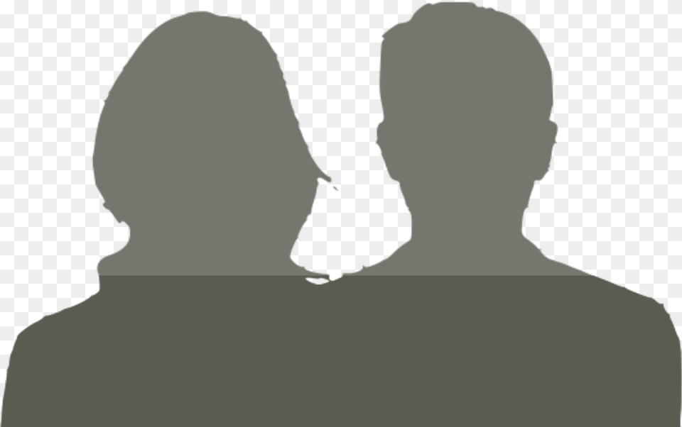 Couple Icon, Silhouette Png