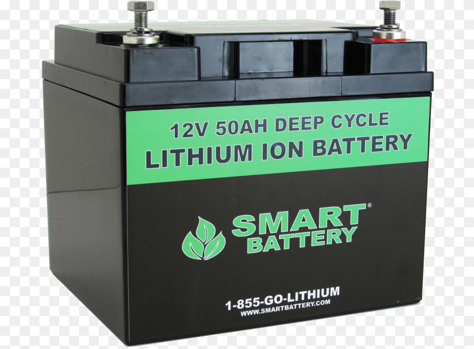 50ah Lithium Ion Battery 12v 50ah Battery, Box Free Png Download