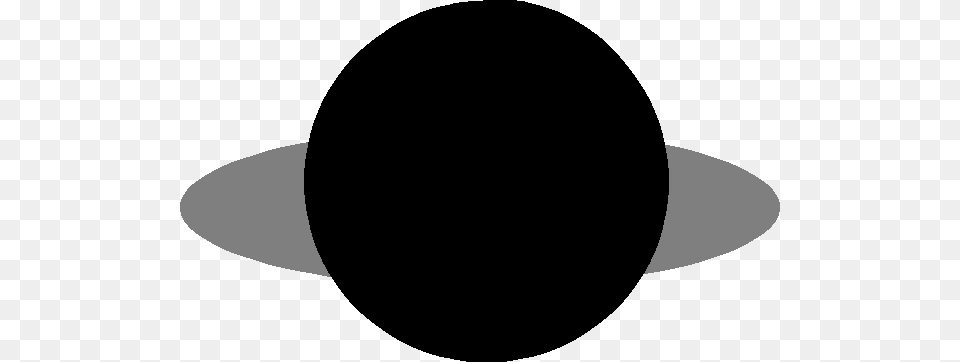 50s Black Hole Circle, Sphere Png Image