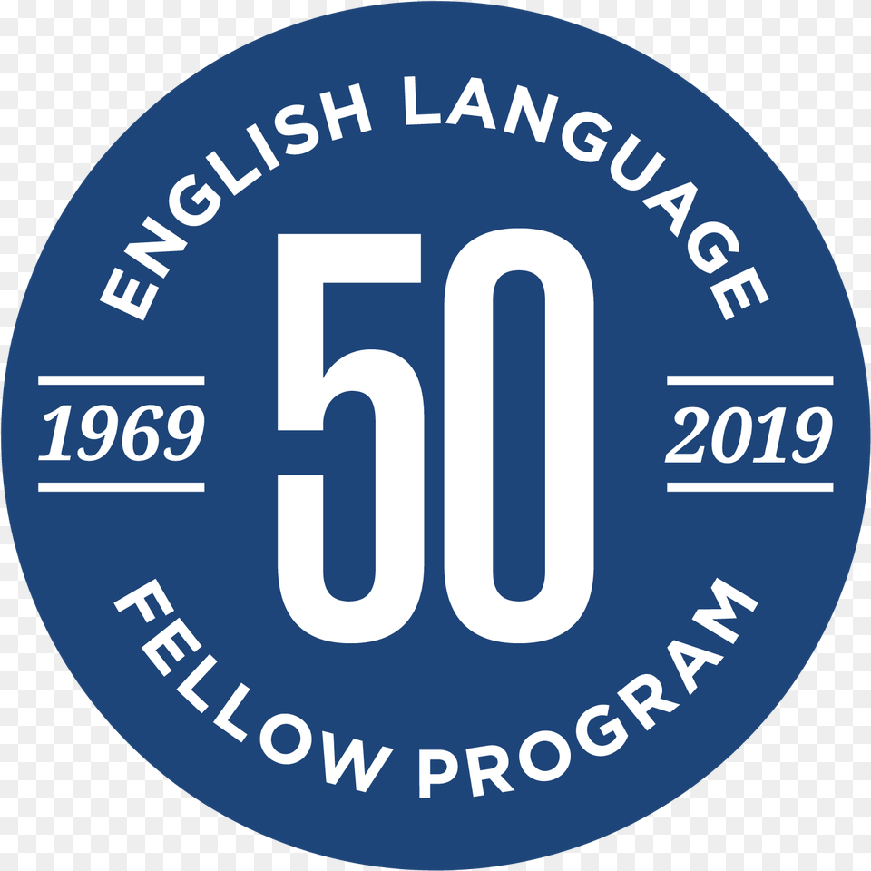 50th Anniversary English Language Programs Circle, Disk, Logo, Text, Symbol Free Png