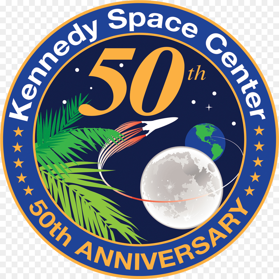 50th Anniversary Kennedy Space Center 50th, Logo, Symbol, Emblem, Astronomy Png