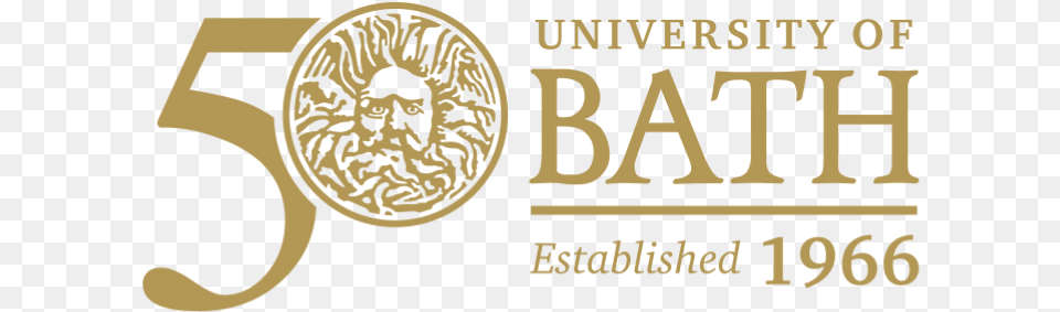 50th Anniversary Logo University Of Bath School Of Management Logo, Face, Head, Person, Adult Png Image