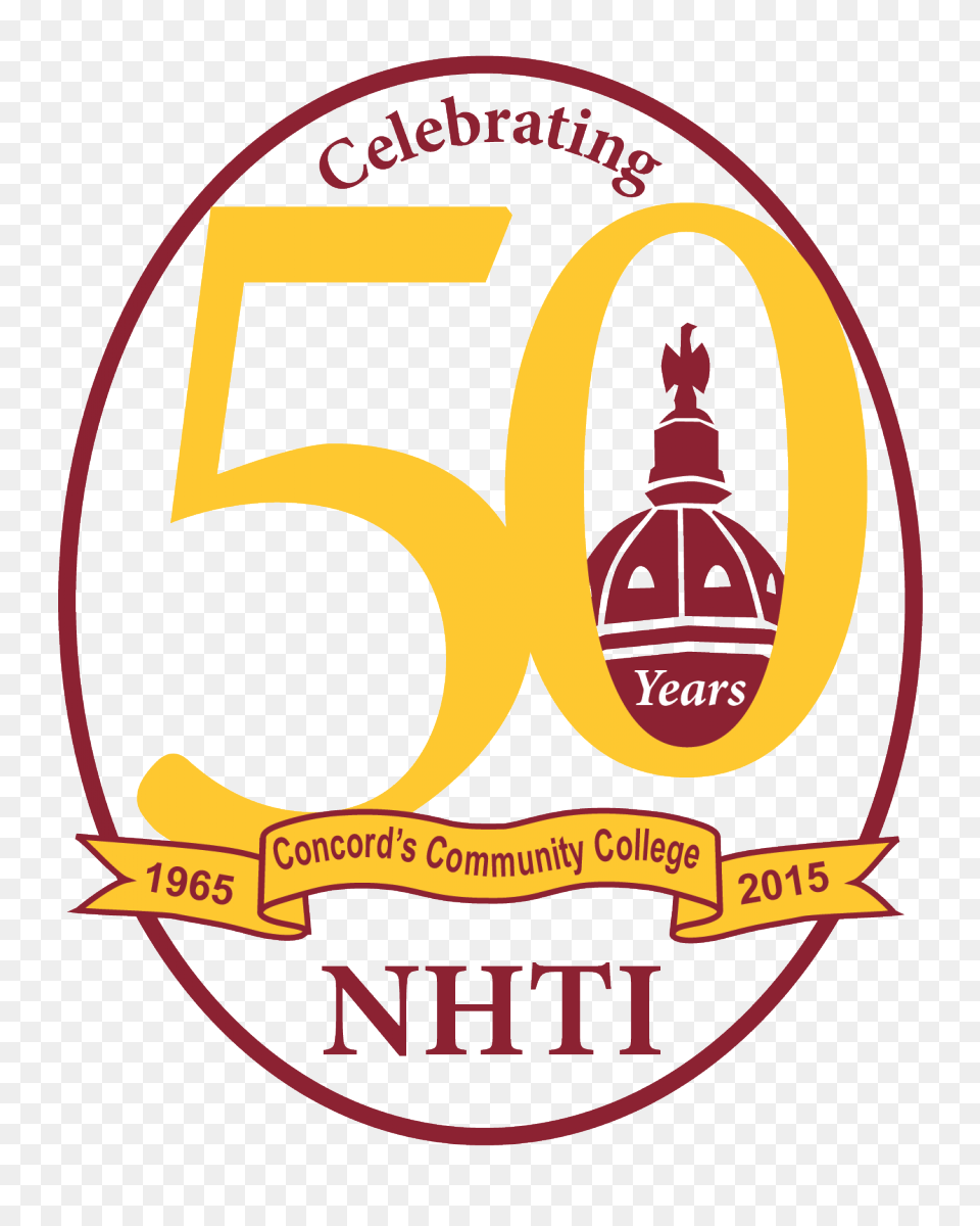 50th Anniversary Nhti 50th Anniversary Logo Sample Of Logo Design 50 Years Aniversary, Advertisement, Poster, Dynamite, Weapon Png Image