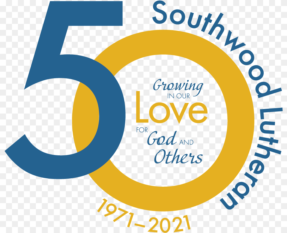 50th Anniversary Southwood Lutheran Church Circle, Logo Free Png