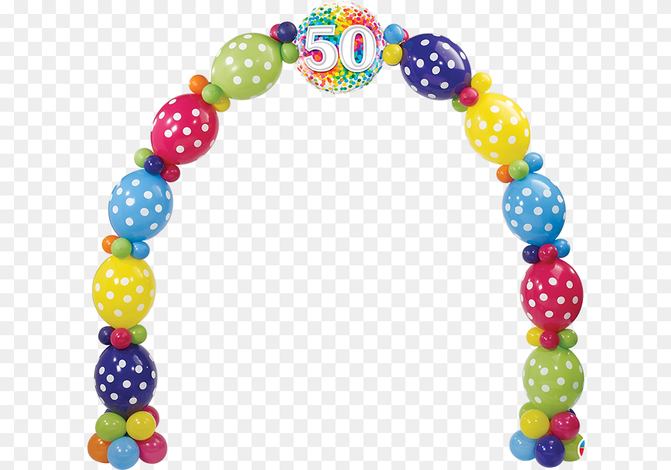 50th Birthday Confetti Arch U2013 Yolo Party Shop Balloon, Architecture, Accessories Free Transparent Png