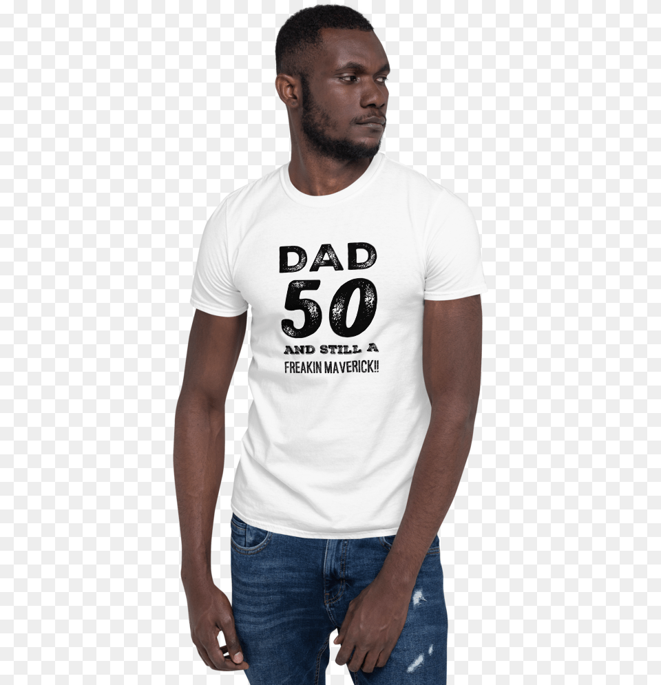 50th Birthday Short Sleeve Mens Cotton Tshirt Dad 50 Covid 1984 Shirt, T-shirt, Clothing, Jeans, Pants Free Png Download