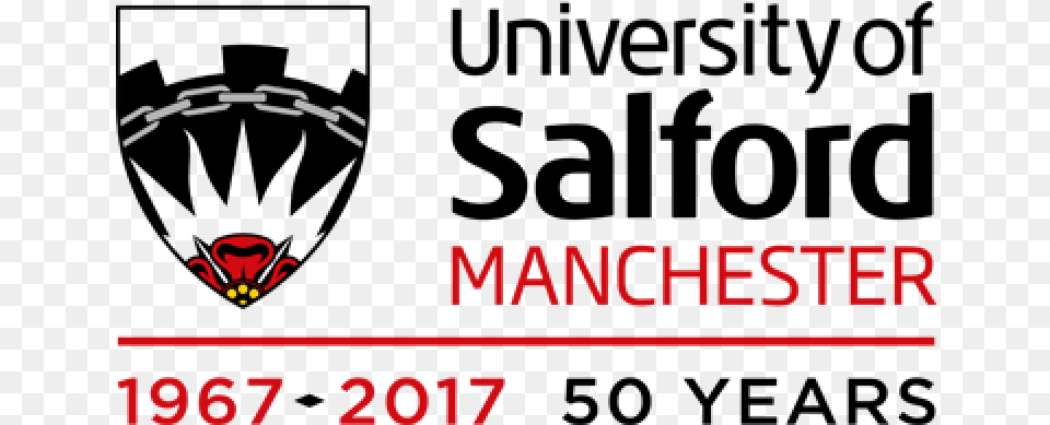 50th Logo For Twitter 400 400 University Of Salford Manchester Logo, Text Png Image