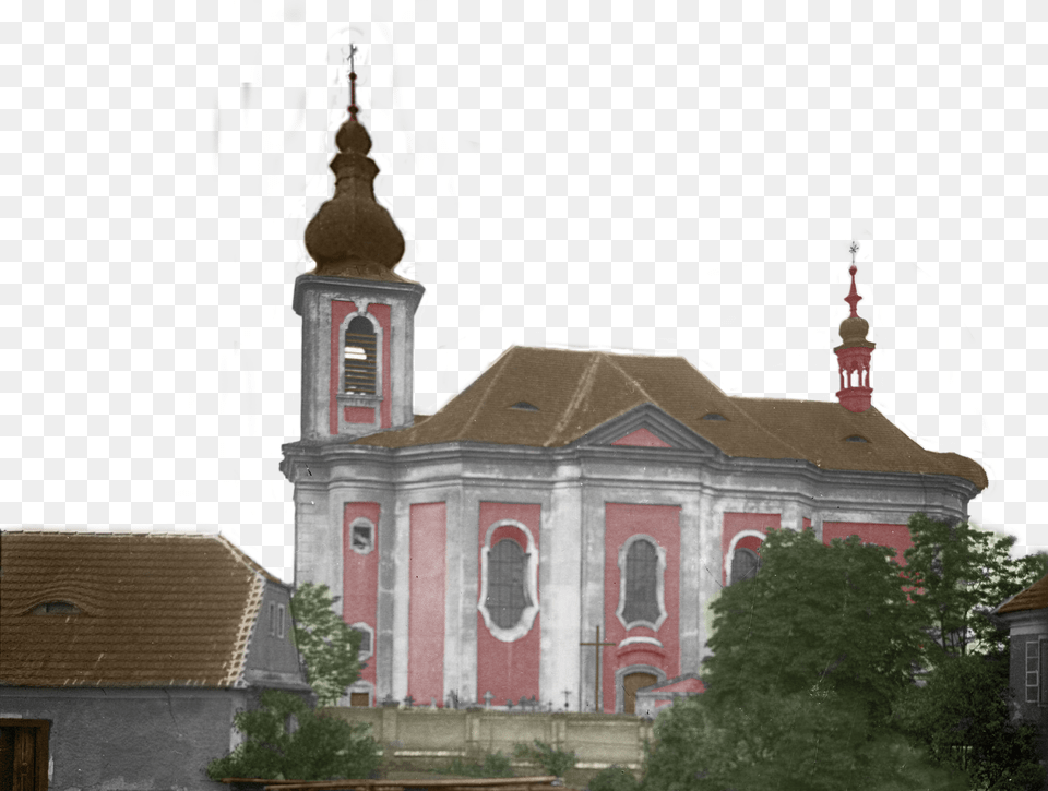 Church Steeple, Gray Png