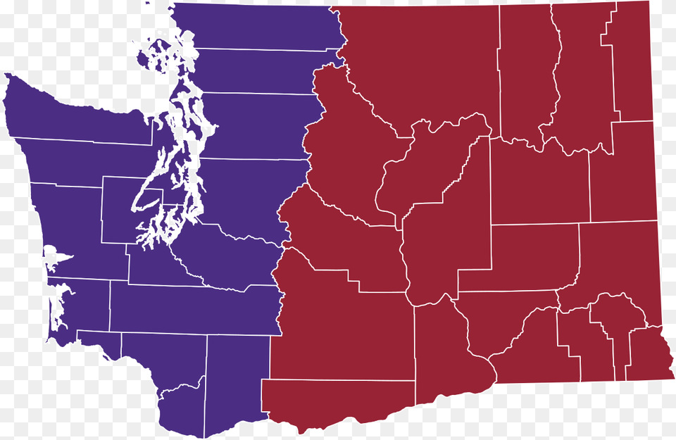 51st State Movement Highlights Cultural Divide In Washington Wild Horses In Washington State, Chart, Map, Plot, Atlas Png Image
