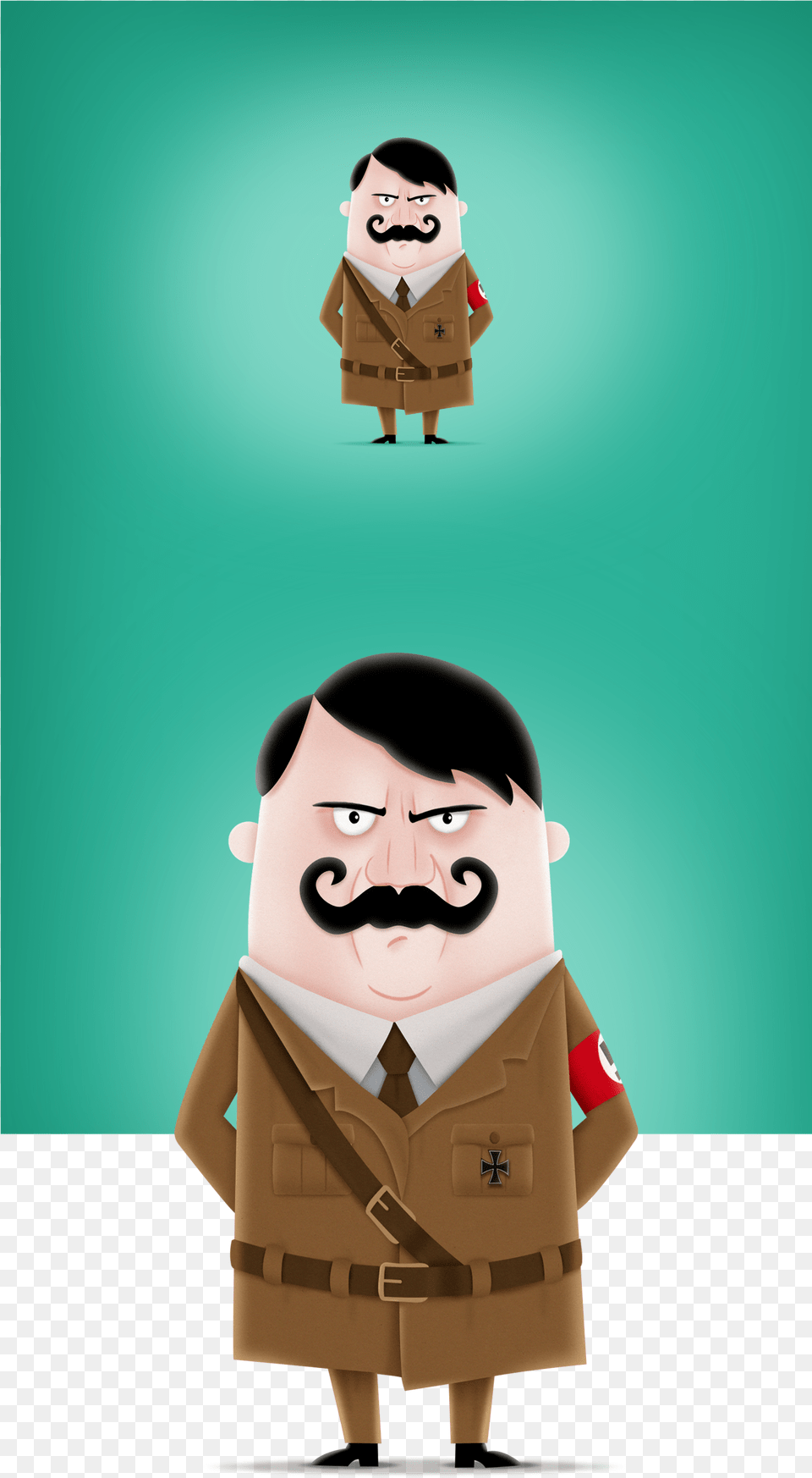 Hitler Moustache, Adult, Female, Person, Woman Free Png Download
