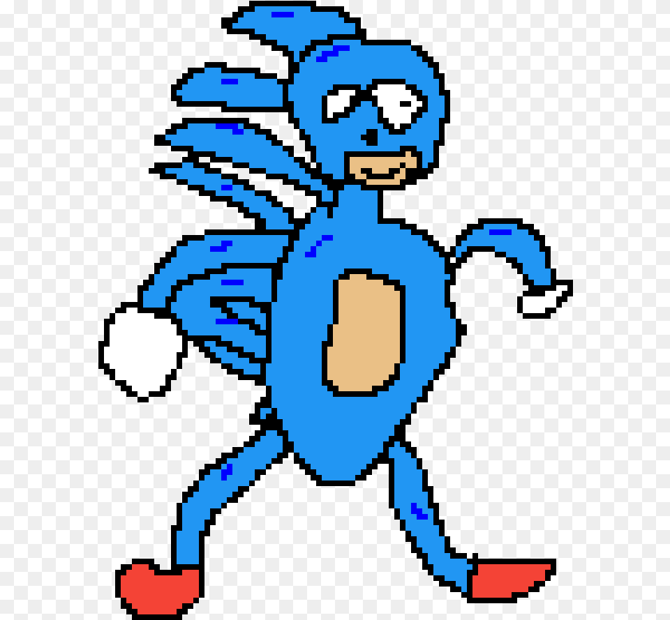 Sanic, Baby, Person, Qr Code Free Png Download