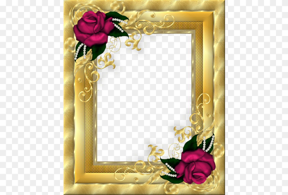 Fantasy Frame, Flower, Plant, Rose Free Png Download