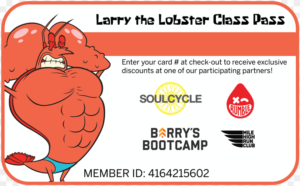 Larry The Lobster, Text Free Transparent Png
