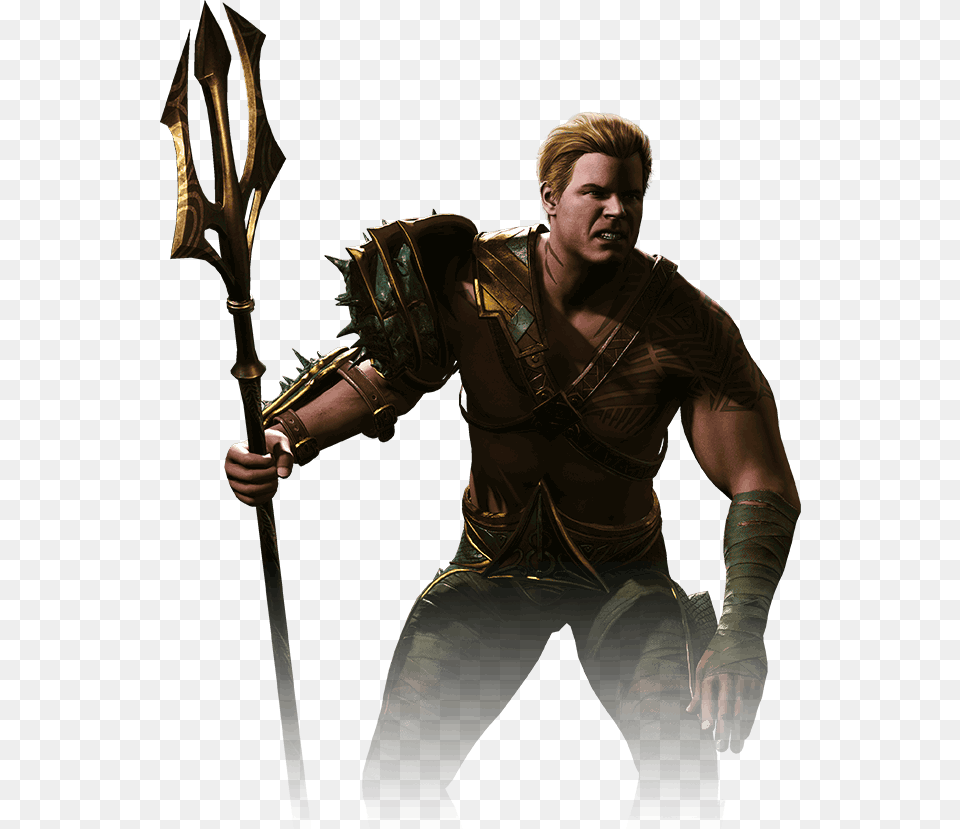 Aquaman, Weapon, Sword, Person, Man Free Png Download