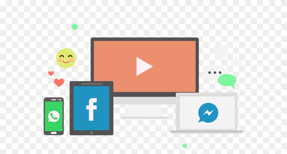 Redes Sociales Icons, Computer, Electronics, Pc, Screen Free Transparent Png