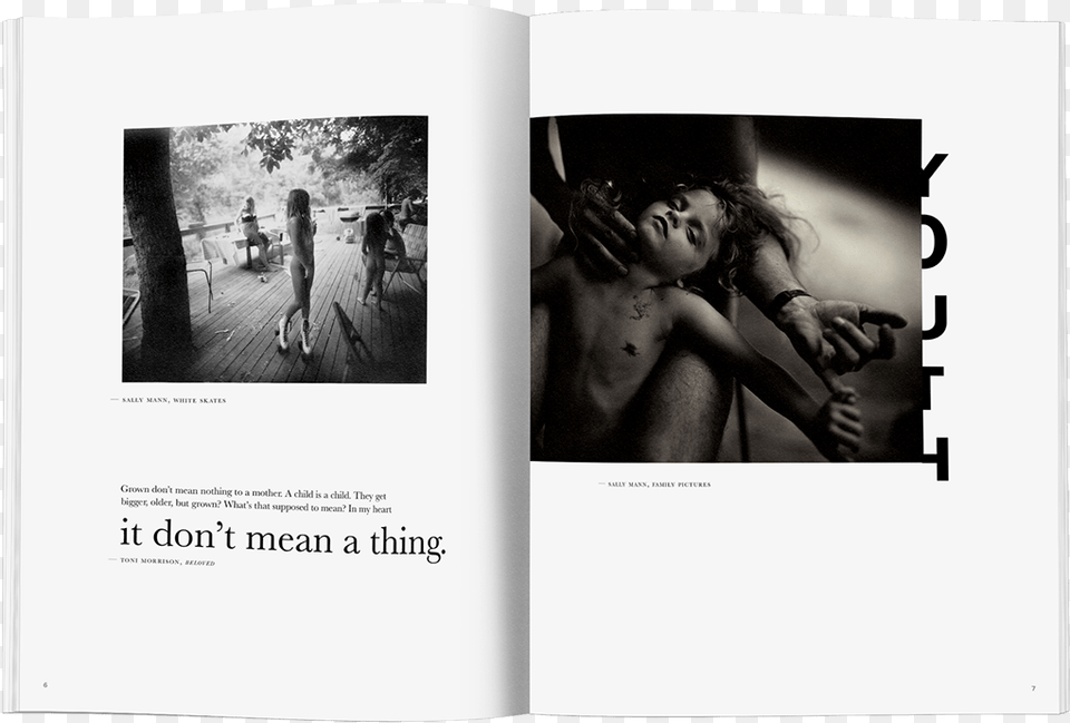 Sally Mann Immediate Family, Hand, Publication, Body Part, Book Png Image