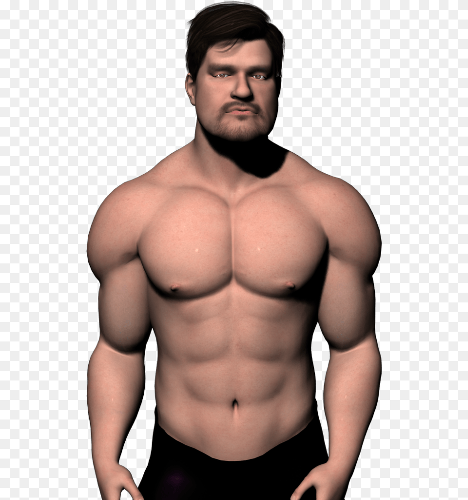 Buff Guy, Adult, Person, Man, Male Free Png