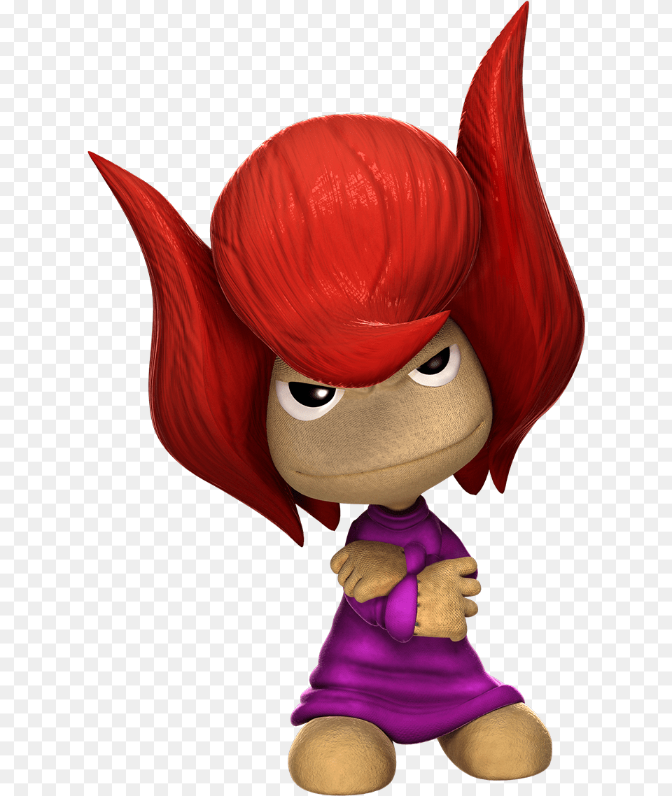 57 20 721 Mischievouspose Lemmings Red Hair, Toy, Baby, Person, Doll Free Png Download