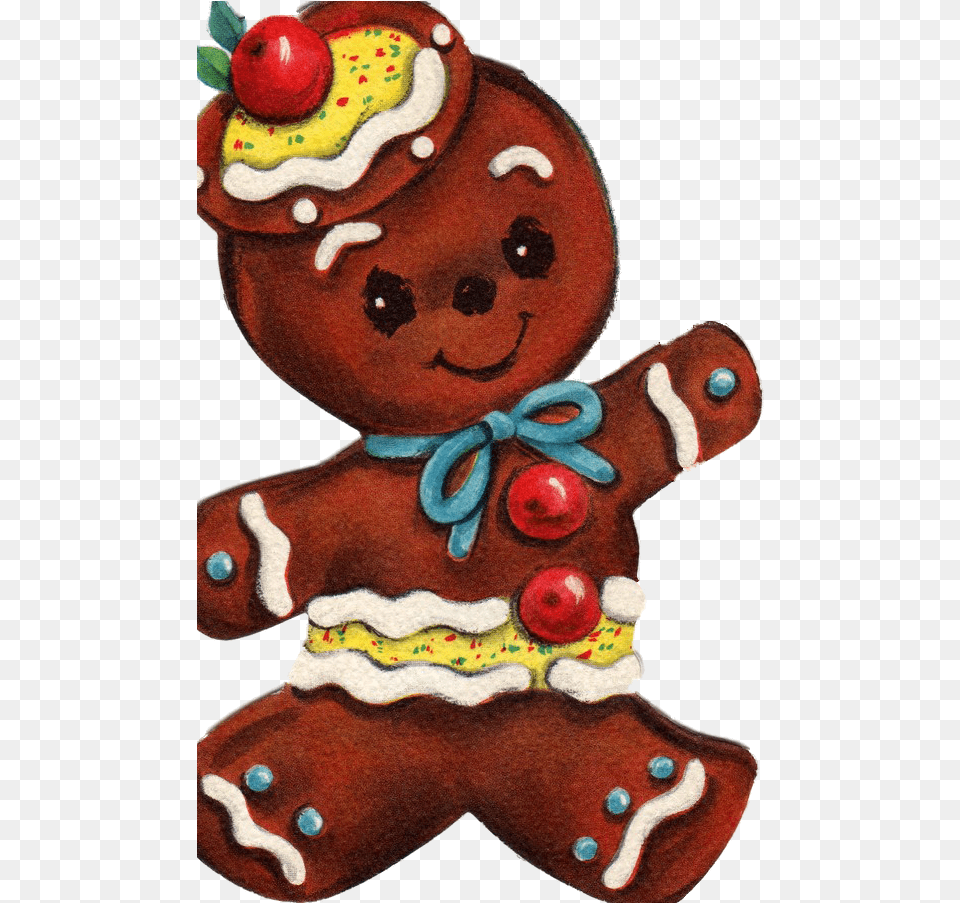 Pixels Christmas Graphics Vintage Gingerbread Man Valentine, Cookie, Food, Sweets, Toy Free Png Download
