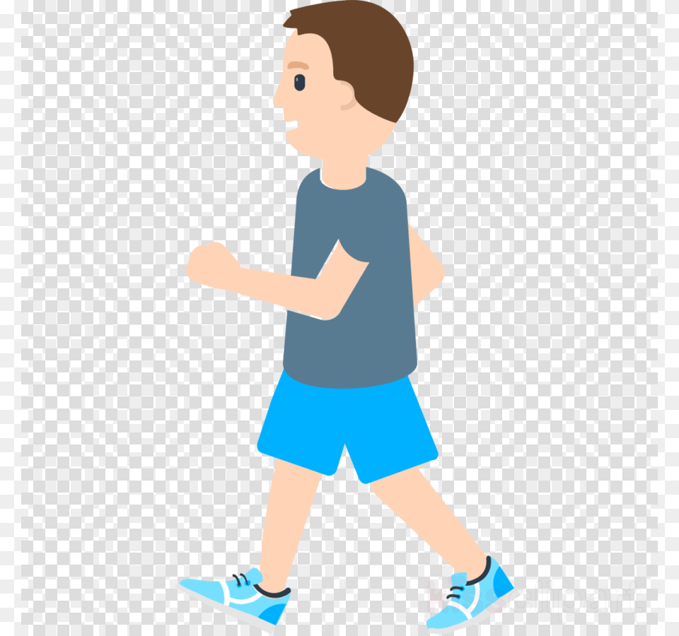 Arm Emoji, Walking, Shorts, Clothing, Person Free Transparent Png