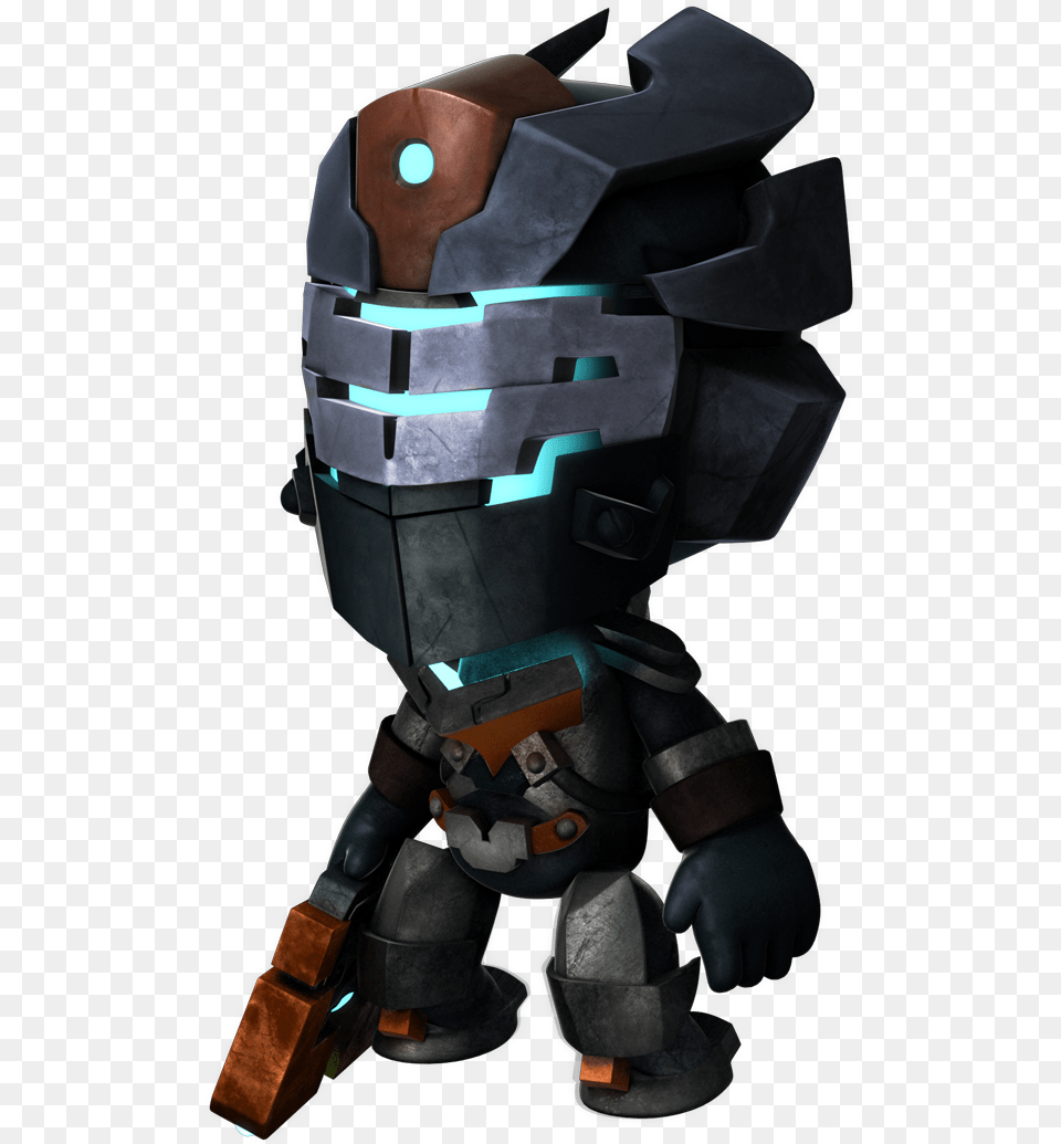 58 01 77 Isaacclarkeperspective Dead Space Little Big Planet, Helmet, Toy, Robot Png Image