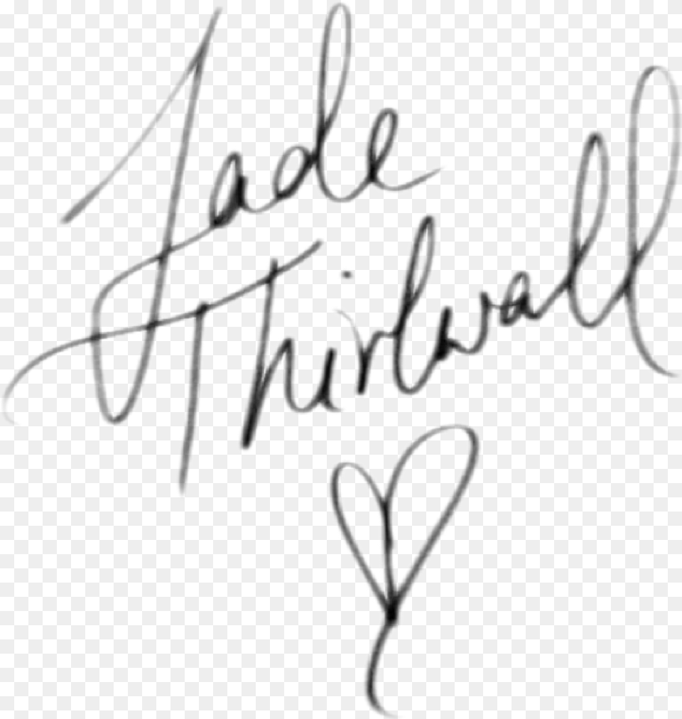 Jade Thirlwall, Handwriting, Text Png Image