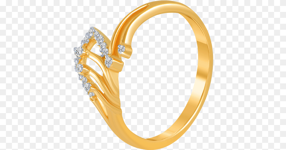 585 Yellow Gold And Diamond Ring For Women Body Jewelry, Accessories, Gemstone Free Png