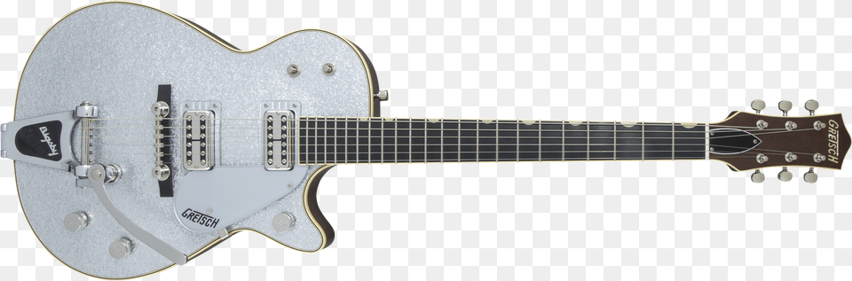 59 Vintage Select 3959 Silver Jet With Bigsby Gretsch G6128t 59 Vs Silver Jet, Guitar, Musical Instrument, Electric Guitar, Bass Guitar Png Image
