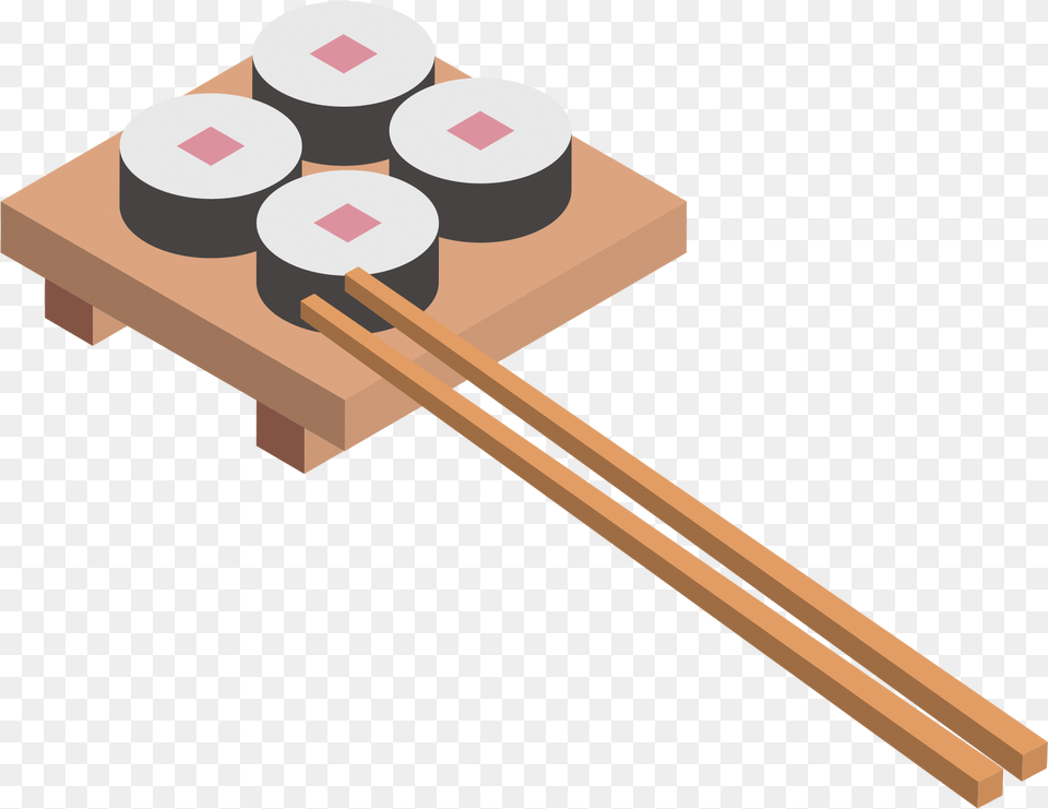 5d Sushi, Dish, Food, Meal, Tape Png Image