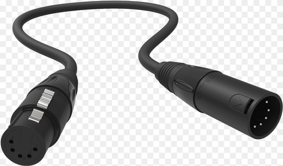 5pin Dmx Cable Cable, Adapter, Electronics, Microphone, Electrical Device Free Png
